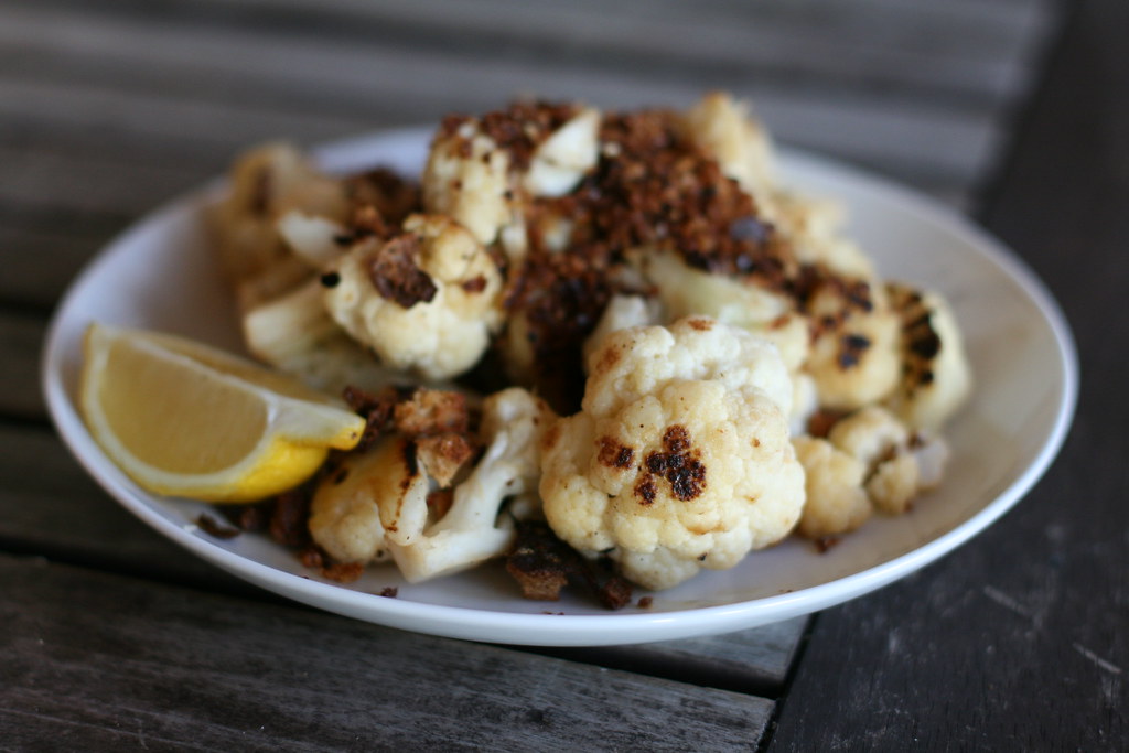 Spicy Cauliflower with Bread Crumbs kristin thekitchensink Flickr