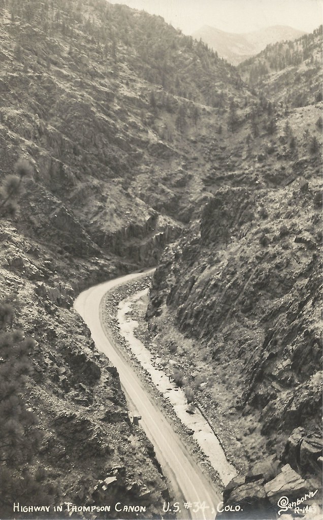 Big Thompson Canyon, Colorado Postmarked Loveland, August,… Flickr