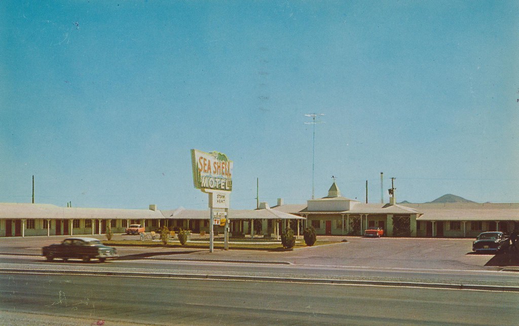 Sea Shell Motel Lordsburg, New Mexico On U.S. Highways 7… Flickr