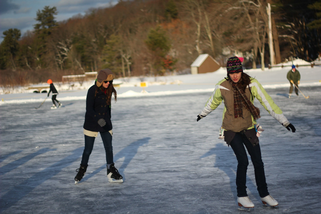 Skating Eastbury Pond dmihal Flickr