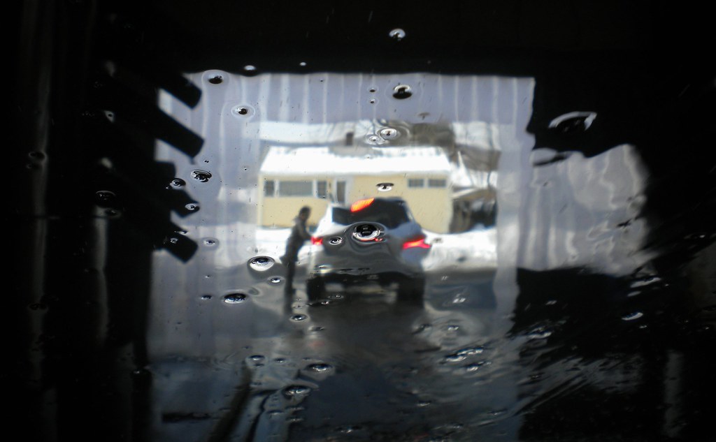 Towards the Light Emerging from a car wash in Suffern, New… Flickr