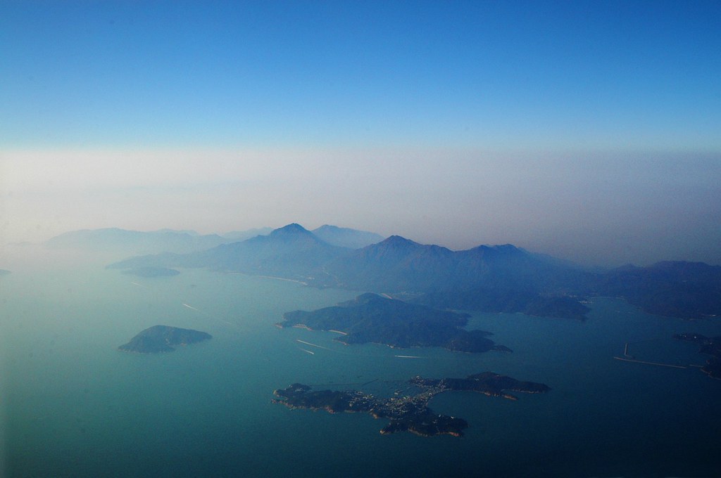 Hong Kong Islands Aerial View A view of Lantau, Cheung Cha… Flickr
