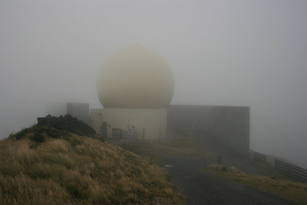 Radar dome Te Kopahou Reserve Wellington New Zealand Flickr