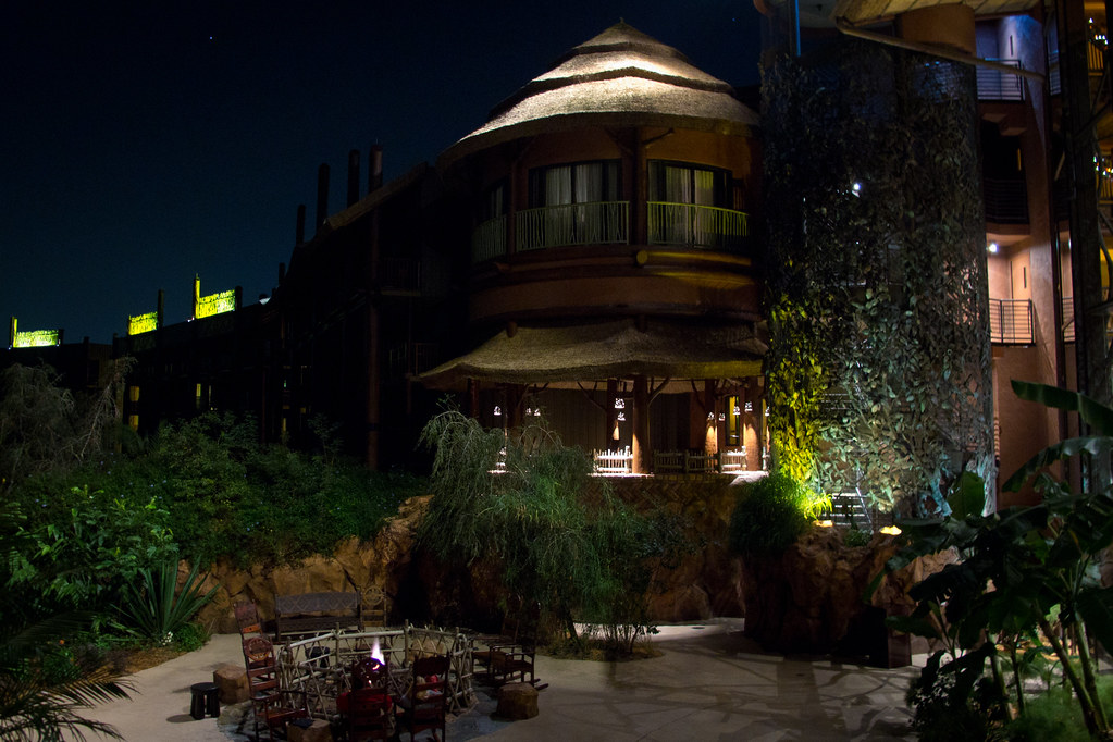 Animal Kingdom Lodge Looking towards the Animal Kingdom Lo… Flickr