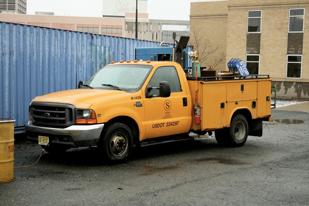 NYS&W Ford Truck NYS&W MoW truck at Armory Square in Syrac