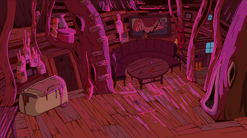 "Crystals Have Power" Background From Pendleton Ward's Adv… Flickr