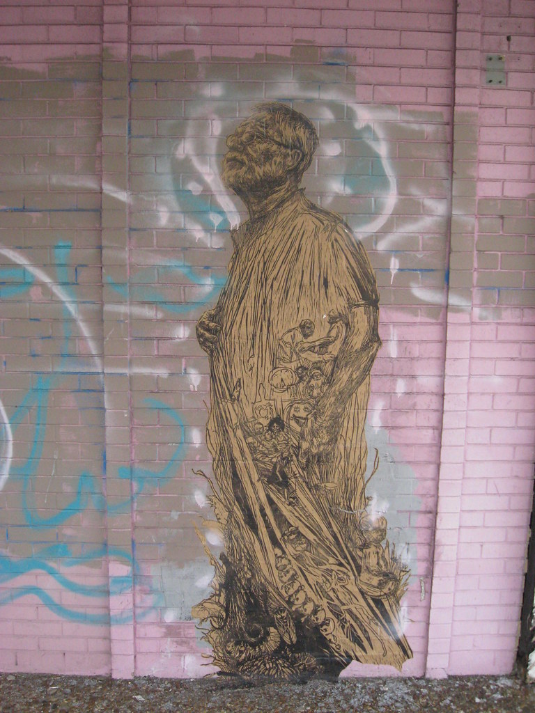 Swoon wheat paste on St. Claude St. Claude Street former… Flickr