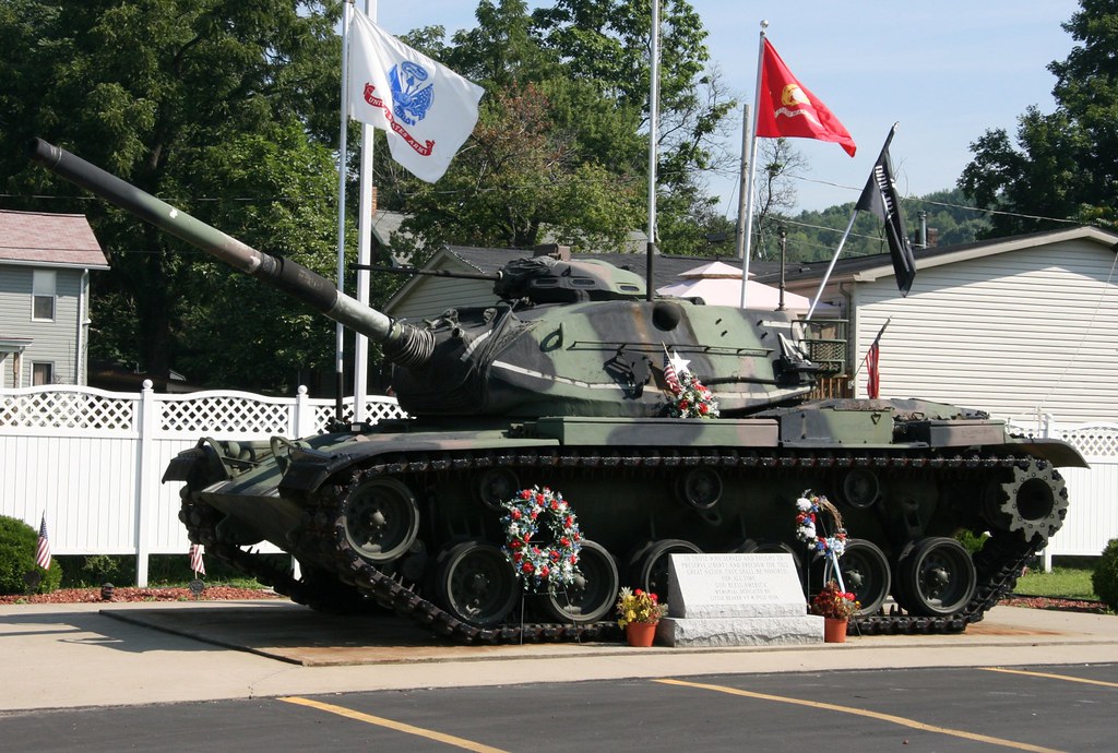 US M60A3 Tank New Galilee, PA Tank on display in New Gali… Flickr