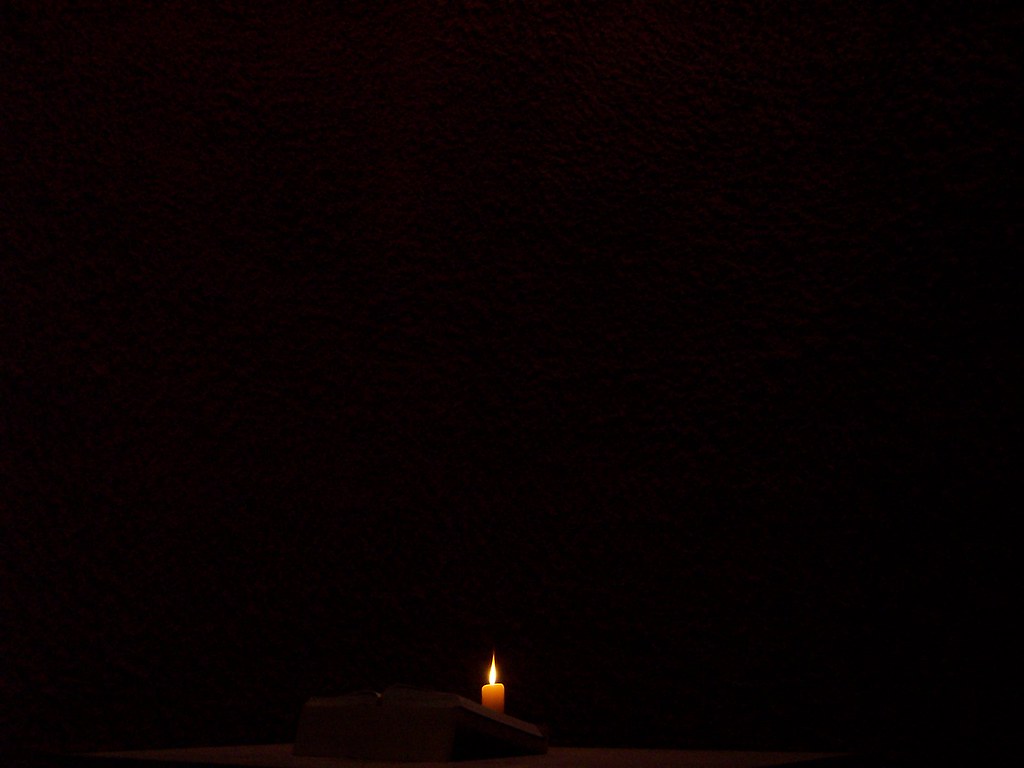 1 foot candle Red Niche of Ronchamp David Flickr