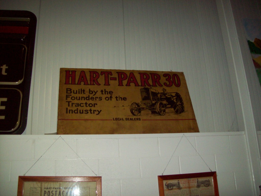 HartParr tractors sign Charles City, IA Oliver Museum Flickr