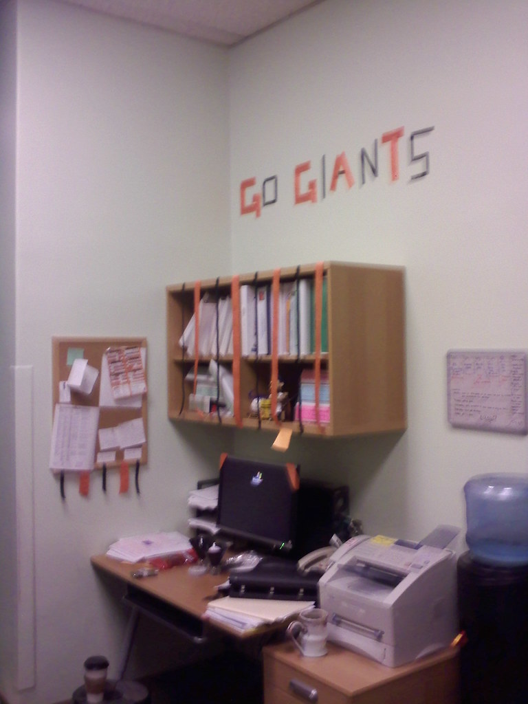 1105000811 My post World Series victory desk decoration by… Flickr