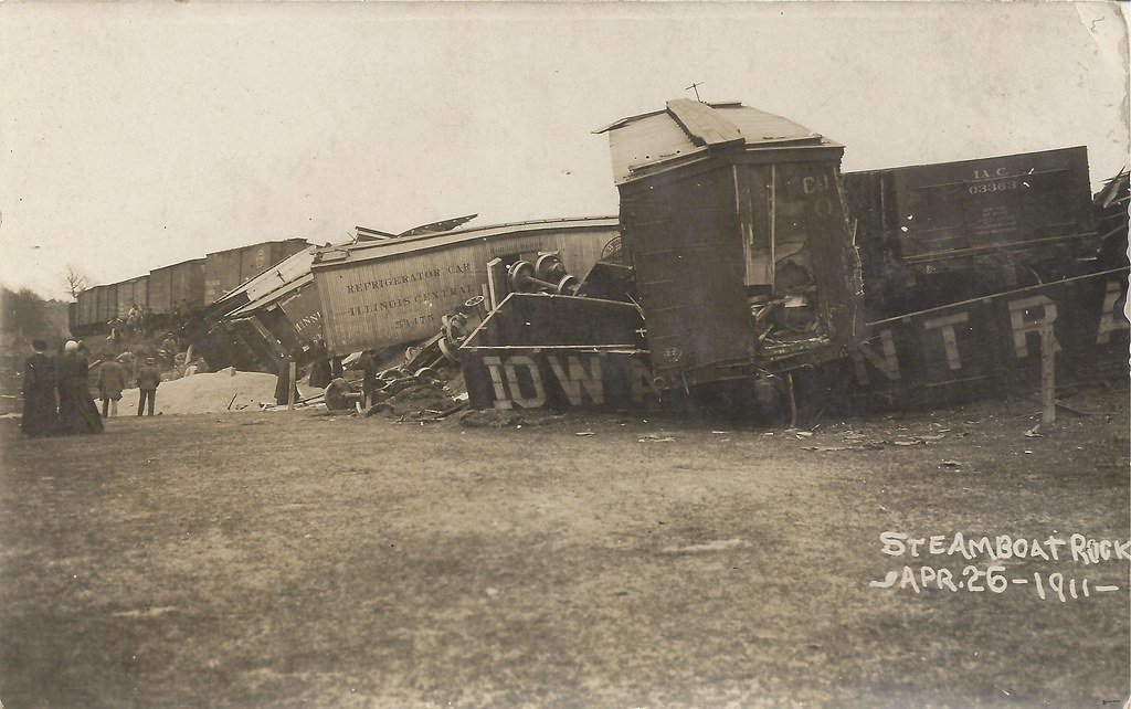 Steamboat Rock, Iowa, Iowa Central Train Wreck a photo on Flickriver
