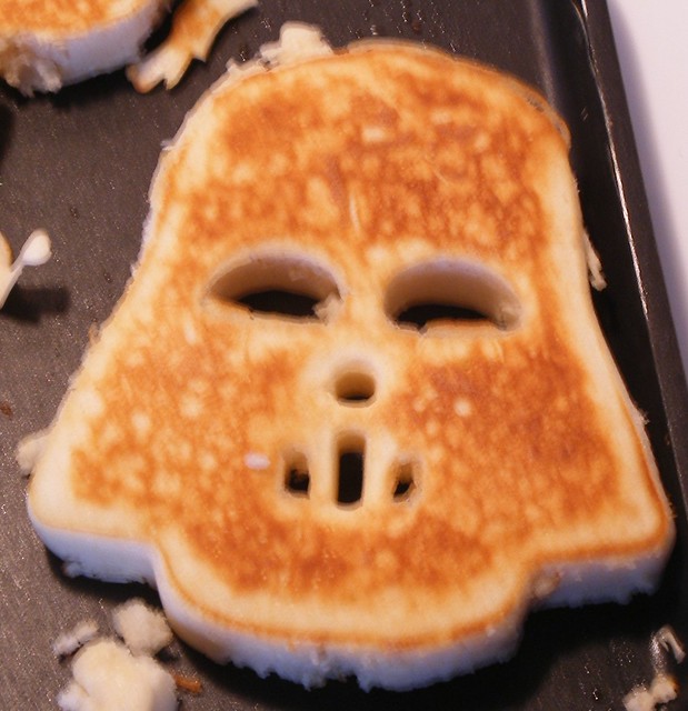 Star Wars Darth Vader Pancake a photo on Flickriver