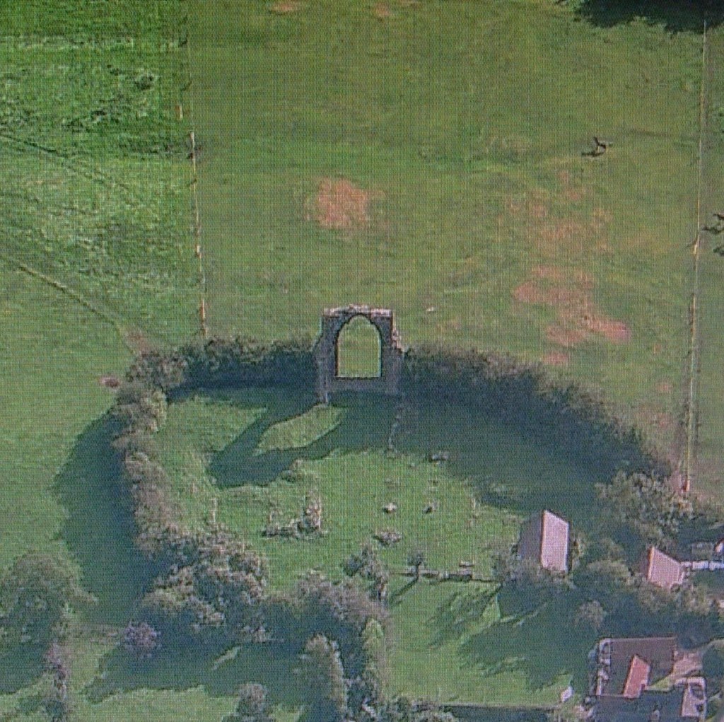 Dale Abbey Arch Ruin Dale near Ilkeston Derbyshire. Flickr