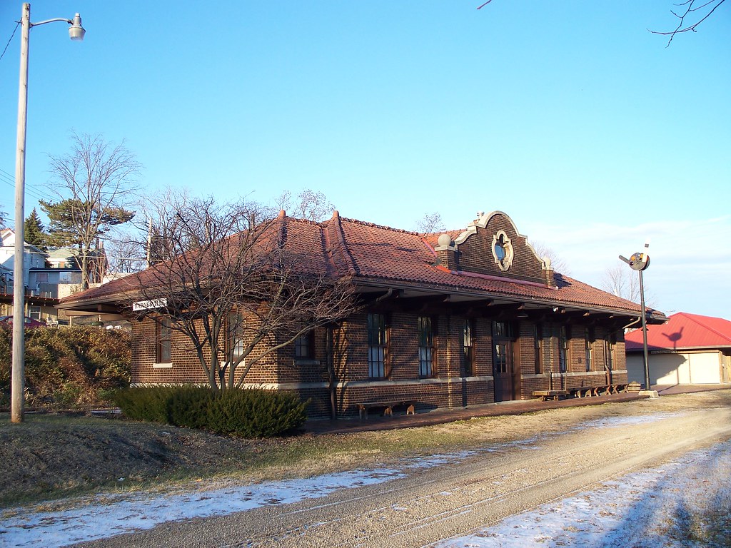 OH Barnesville Depot Old depot in Barnesville, Ohio. Flickr