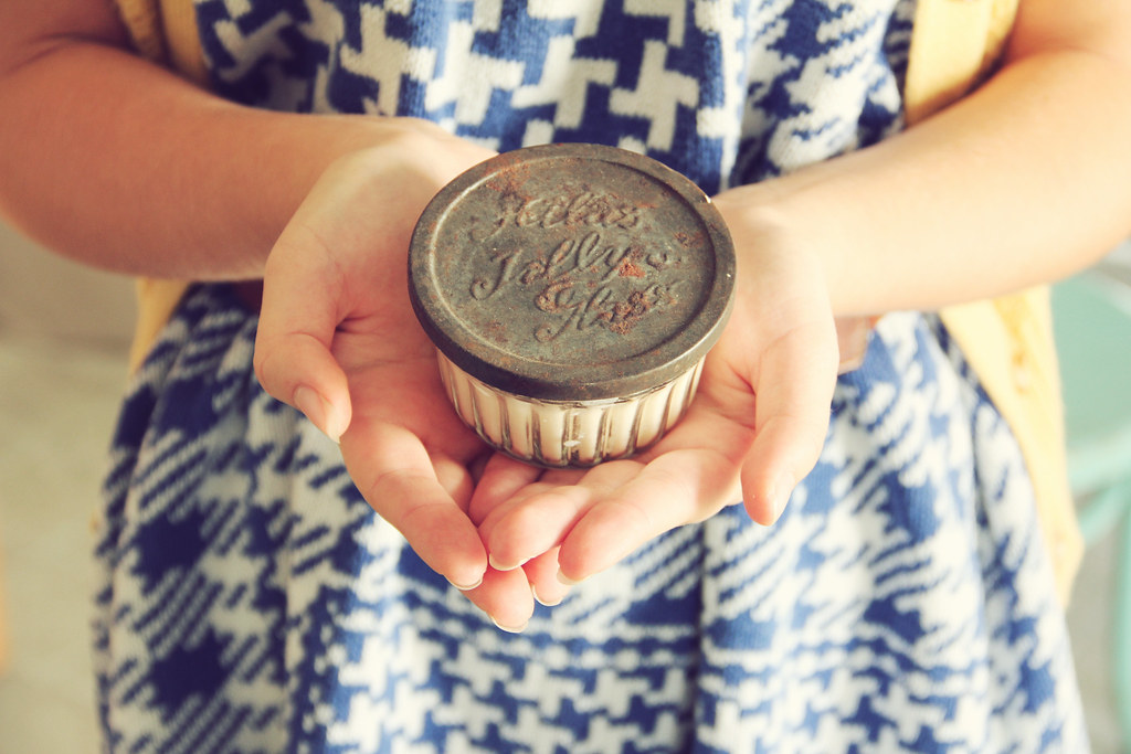 Candle in a jam jar. A few years ago we made candles for C… Flickr