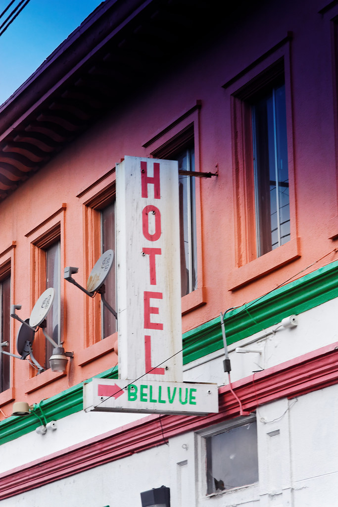 Residential Hotel Sign, Downtown Richmond, CA You can see … Flickr