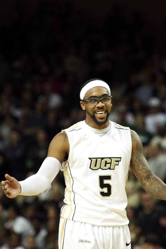 IMG_0388 Marcus Jordan (UCF 5) joking with teammates befo… Flickr
