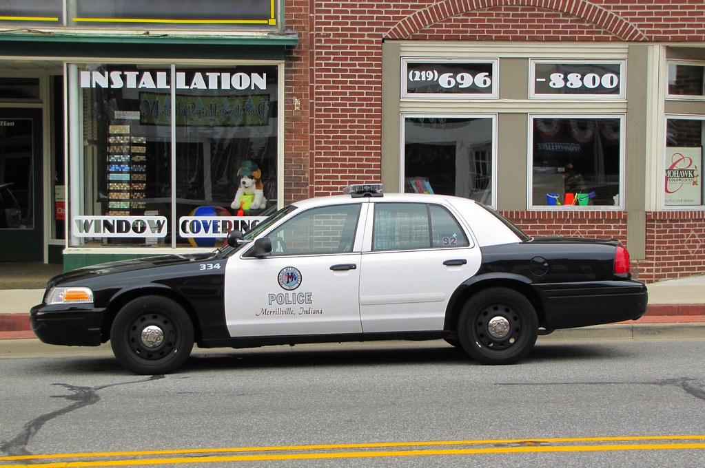 Merrillville Police Cruiser In Lowell, Indiana Brandon Bartoszek
