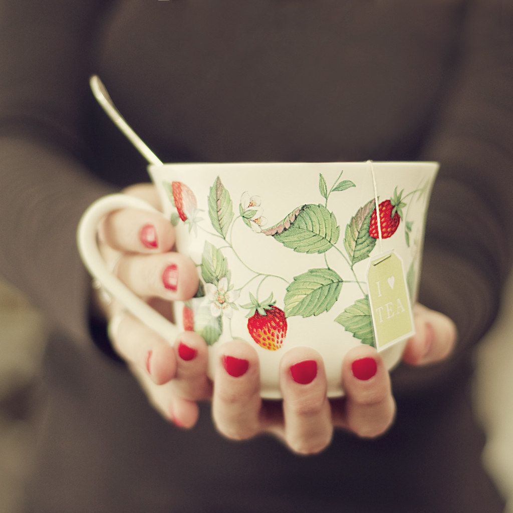 Tea time II Another one of my tea cups this one is one o… Flickr