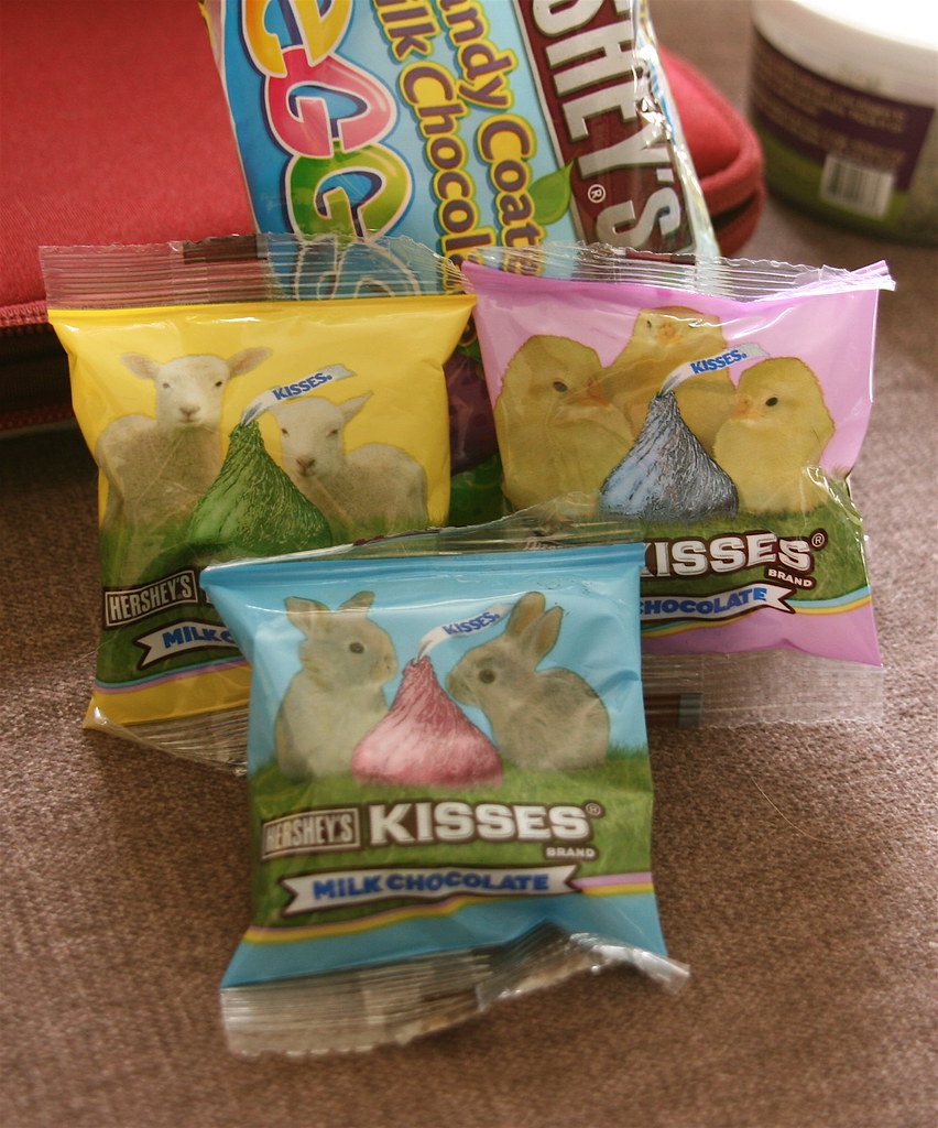 Hershey's kisses in an Easter theme lambs and bunnies and … Flickr