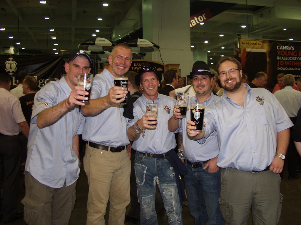 gbbf11 The St Austell Brewery brewers celebrate winning ch… Flickr