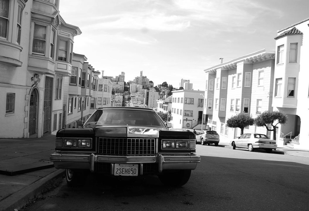 Car, North Beach, San Francisco, February 2009 Joel Meadows Flickr