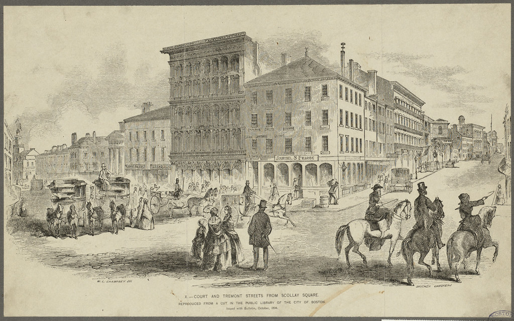 Court and Tremont Streets from Scollay Square File name 0… Flickr