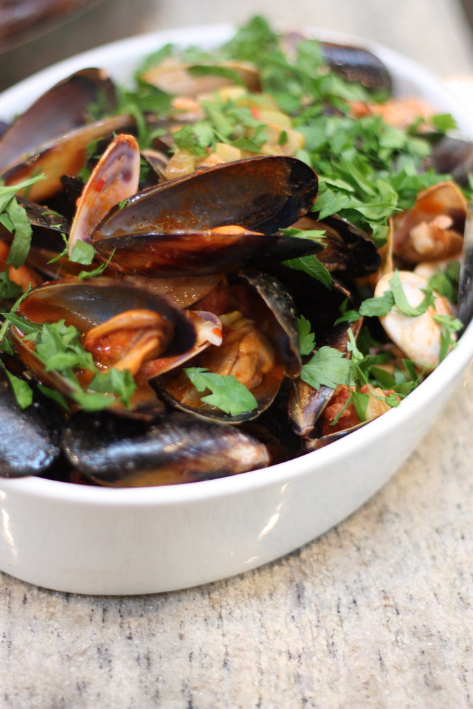 bloody mary mussels little glowing lights Flickr