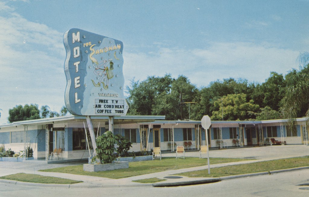 The Sandman Motel St. Petersburg, Florida On U.S. 19 570… Flickr