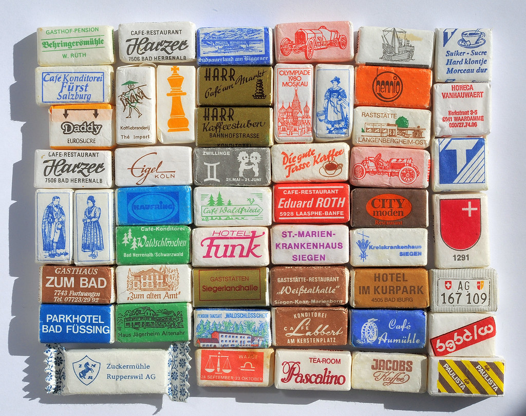 Old Sugar Cube Collection View large on black © 2011 Werne… Flickr