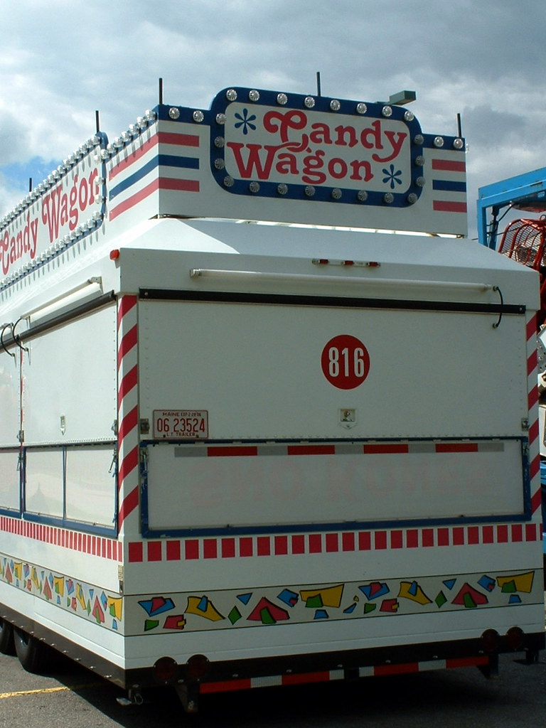 Connie's Candy Wagon Parked In Marshfield, WI. Mark Flickr