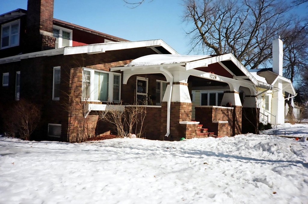 Craftsman house, Fort Dodge, Iowa Olympus XA, Fuji Reala 1… Flickr