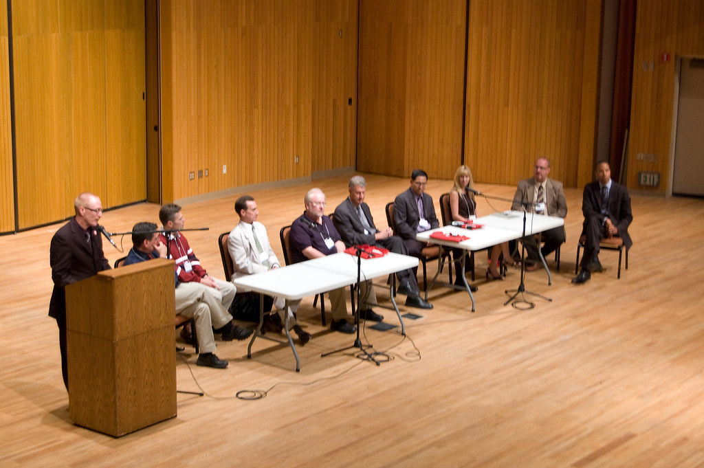 Music Panel (left to right Music Department Chair Michae… Flickr