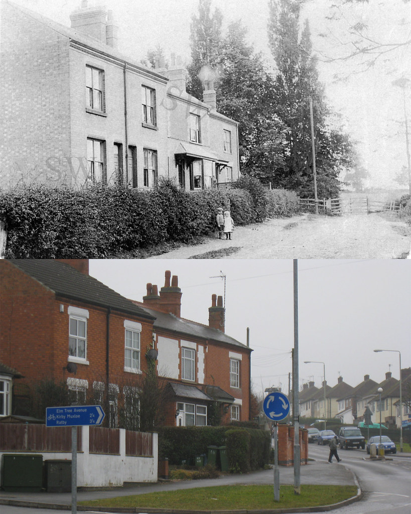 Then and Now, Glenfield, Leicestershire, End of Stamford S… Flickr
