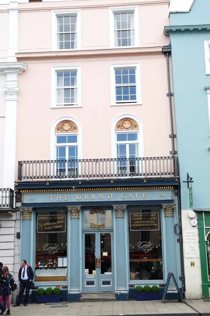 The Grand Cafe Oxford, England Possibly the first coffee s… Flickr