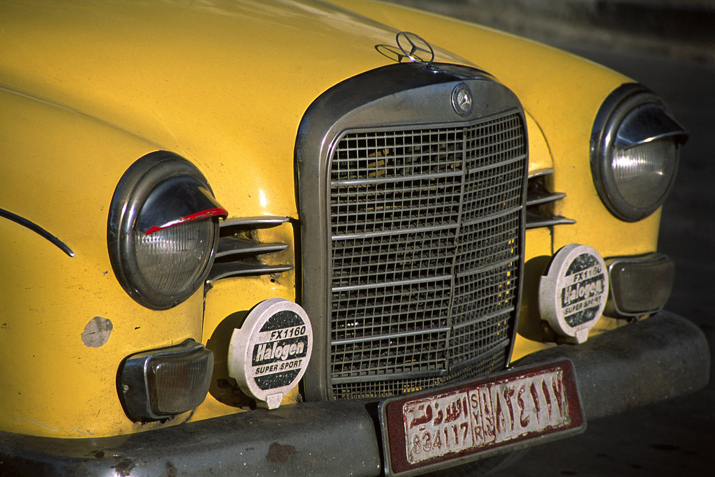 Yellow cab in Damascus The capital of Syria, Damascus, is … Flickr
