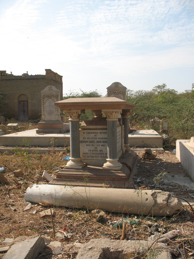At the Jewish cemetery in Karachi, Pakistan Huma Imtiaz Flickr