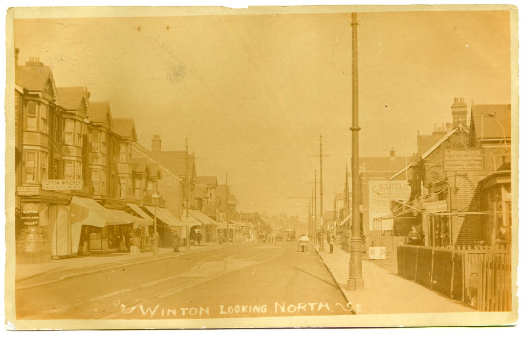 Wimborne Road looking north, Winton, Bournemouth Tram pass… Flickr