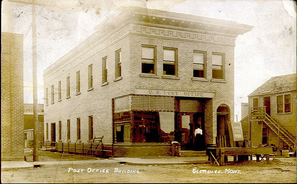 Glendive, Montana Dawson County. Picture postcard view of … Flickr