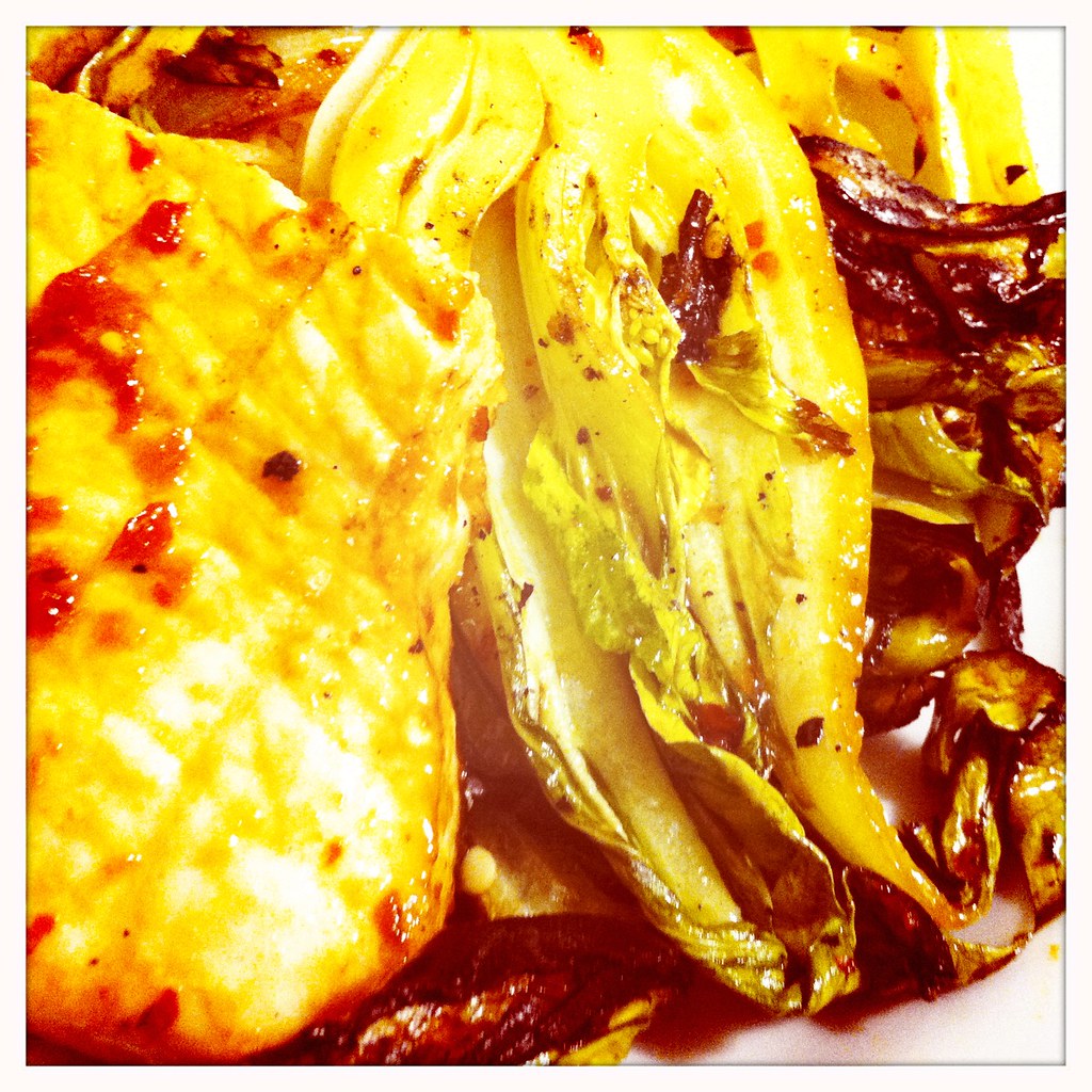 Swordfish, Bok Choy Grilled with Chili Garlic Sauce & Tama… Flickr