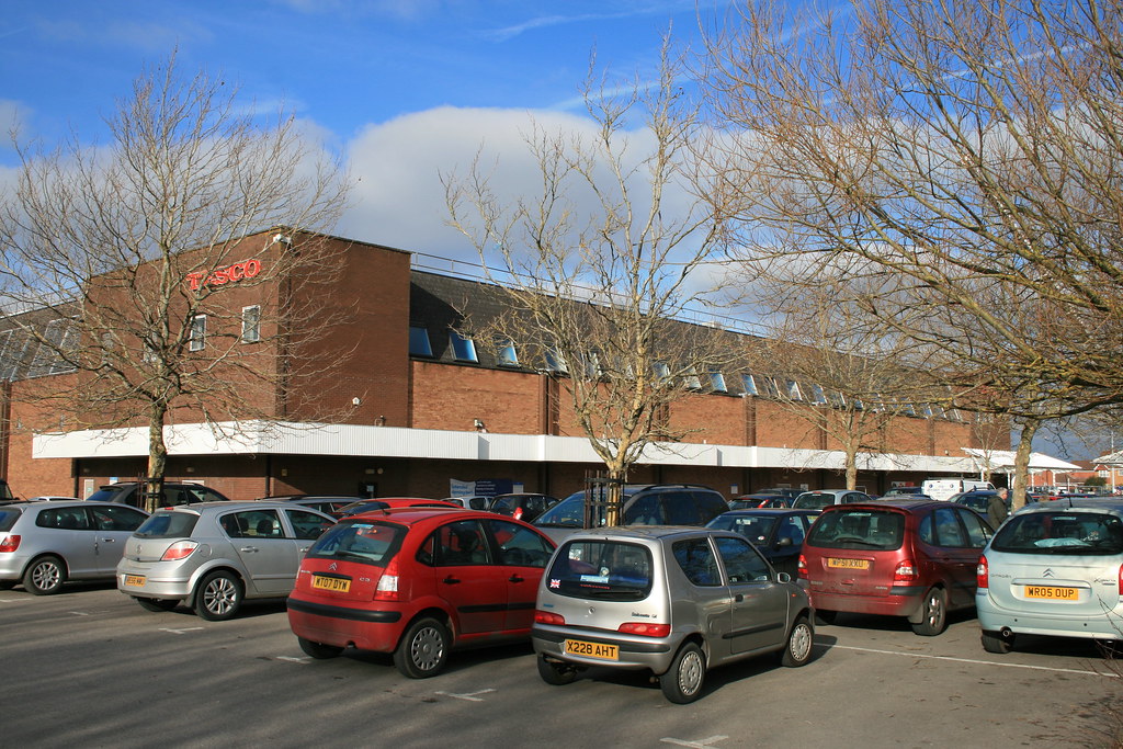 Tesco at Yate A view of the extremely ugly Tesco on Yate S… Flickr