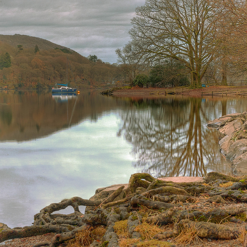 Anchored Off Brown Howe, Coniston Water Mark Power Flickr