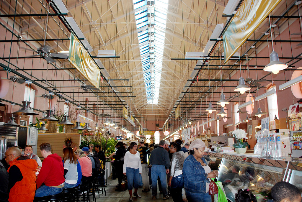 Eastern Market's main hall BeyondDC Flickr