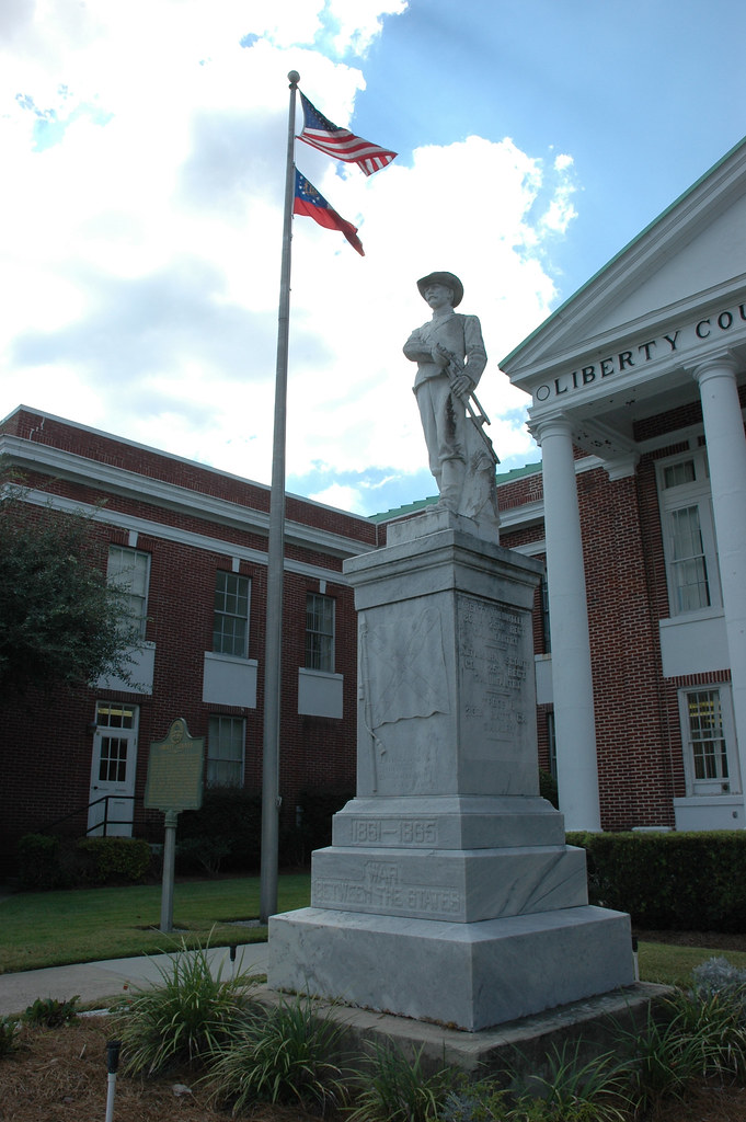 Civil War Monument, Hinesville, GA wtoc11 Flickr
