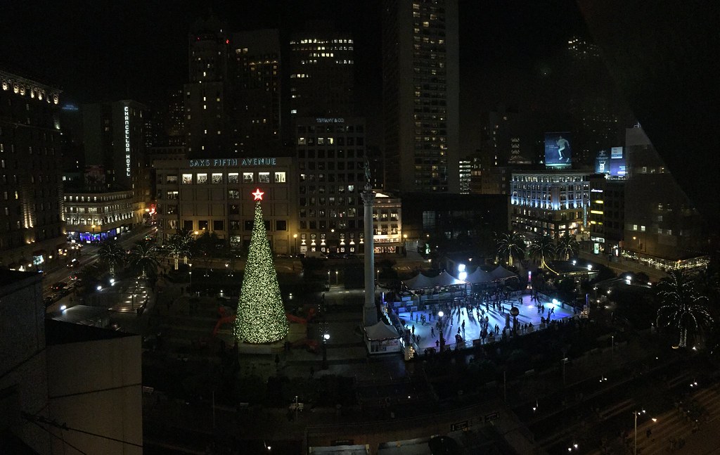 Christmas, Union Square Assaf Flickr