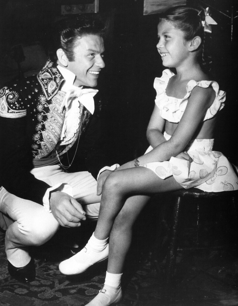 Frank Sinatra and daughter Nancy Classic Film Scans kate gabrielle