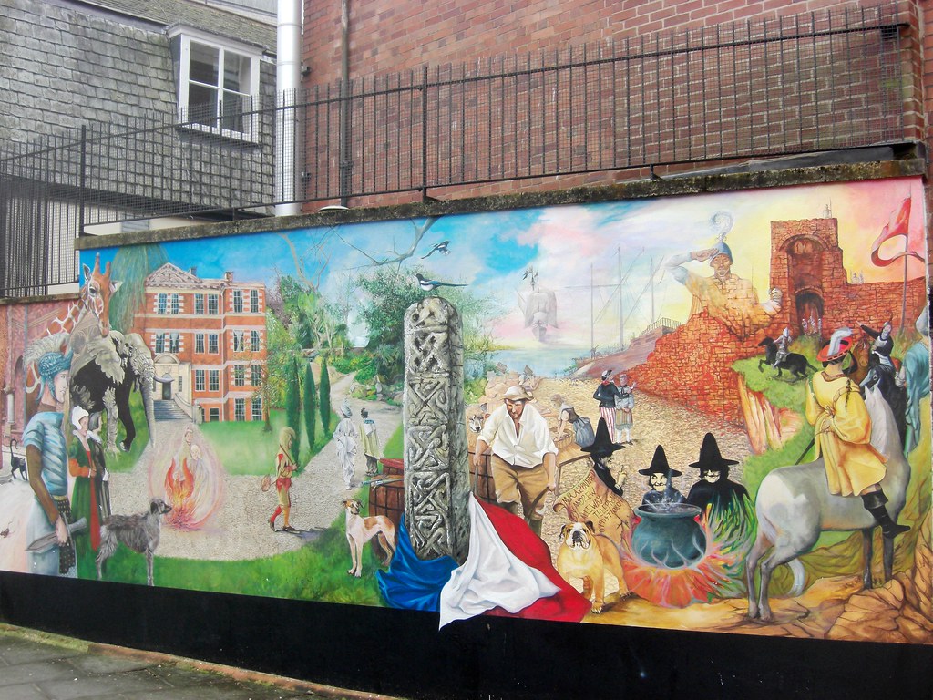 Gandy Street Mural Exeter Devon The full mural in Gandy St… Flickr