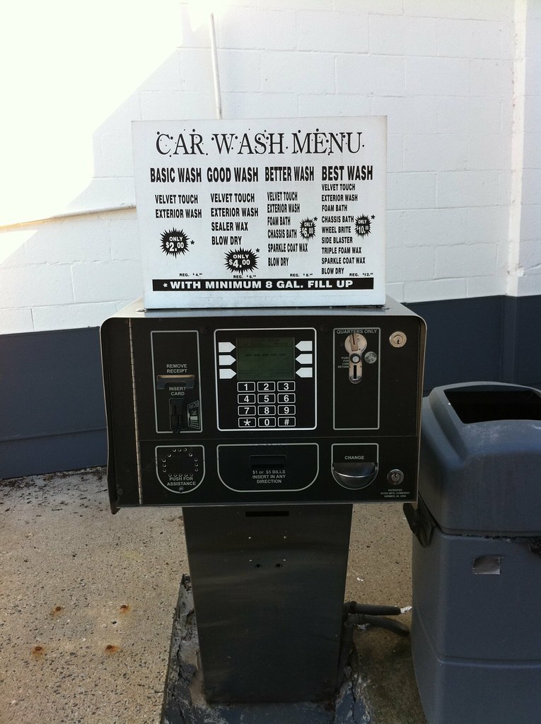 The car wash place in Derby has a payment kiosk But the si… Flickr