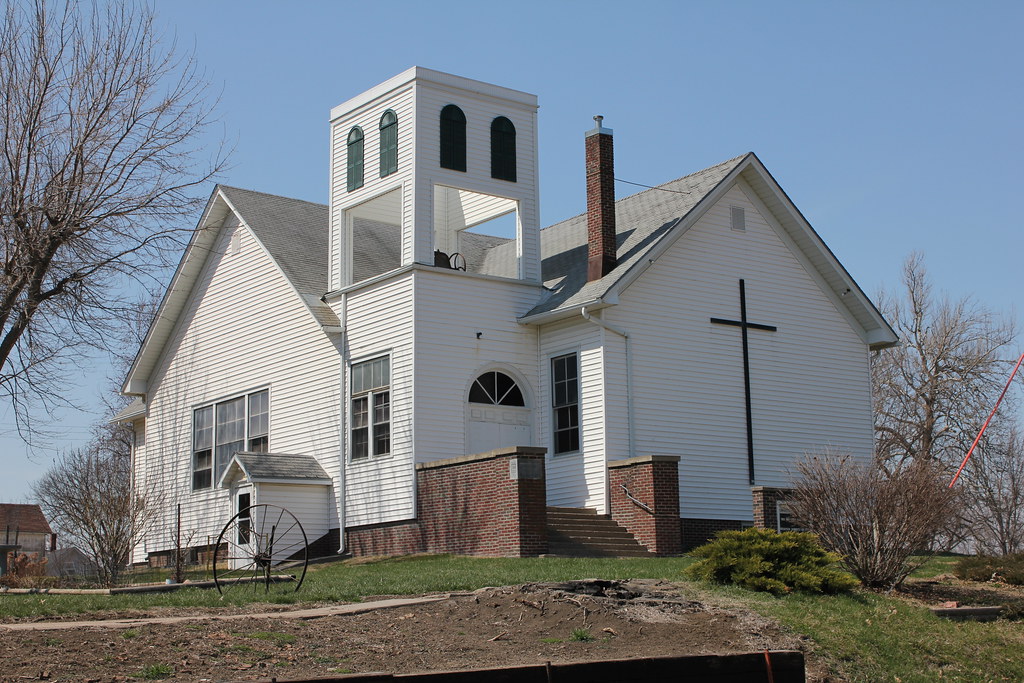 Shubert Christian Church Shubert, NE Tom McLaughlin Flickr